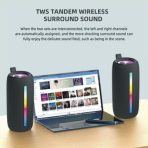 P9-PRO High Quality Wireless Outdoor Bluetooth Speaker With LED Light - Image 4