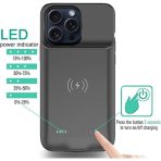 IPhone 15 Pro Max Slim Battery Case Recharges Wirelessly - Image 5