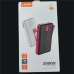 LDNIO PL2014 Power Bank 20000mAh Built-In Dual Cable , High Density Li-Polymer - Image 4