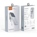 Power Bank 4 In 1-10,000 MAh 10W - 4 Built-In Cables (USB, IOS, Type C, Micro) - Image 2