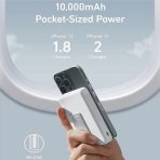 Anker 633 Magnetic Battery, 10,000 MAh Retractable Magnetic Wireless Power Bank - Image 3