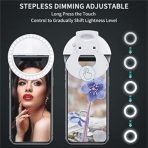 Selfie Phone Camera Ring Light With 36 LED Light, 3-Level Adjustable Brightness On-Video Lights Clips On - Image 2