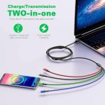 Universal Charging Cable: 4-In-1 For IP, Type C, Micro - Image 3