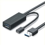 UGREEN 2-In-1 USB 3.0 A Male To Female + Micro USB Active Repeater 5 Meter / 10 Meter Extension Cable