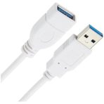 USB3.0 Male To Female Extension Cable USB 3.0 High Speed Data Transfer 5GBps - Image 3