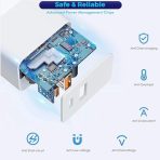 Dual Port 20W PD IPhone Fast Charger Brick Adapter - Image 5