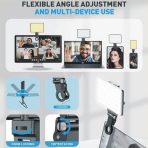 60 LED Phone Light With Front & Back Clip Selfie Light With CRI 95+Selfie Light For IPhone - Image 2