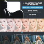 60 LED Phone Light With Front & Back Clip Selfie Light With CRI 95+Selfie Light For IPhone - Image 4