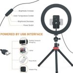 Aluminum Remote Controlled LED Selfie 10“12“14“ 18“Ring Light 3m Wire - Image 4
