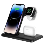 3-In-1 Mag-Safe Charging Station Wireless Dock With Light - Image 2