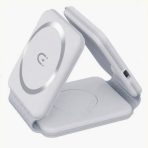 15w Magnetic Foldable 3-In-1 Wireless Charger Compatible With Iphone