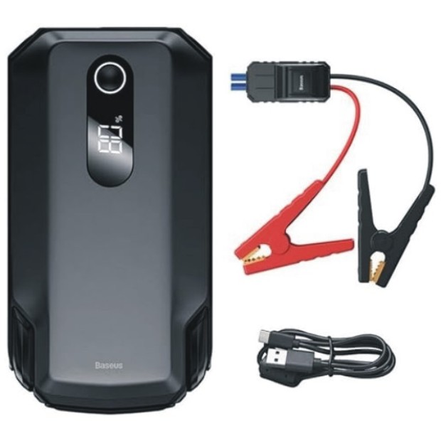 v1 Baseus Power Bank Car Jump Starter With 2000A Current Battery Booster For Cars - Image 1