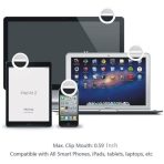 Girl's 36 LED Rechargeable Clip-On Selfie Ring Light For IPhone - Image 4